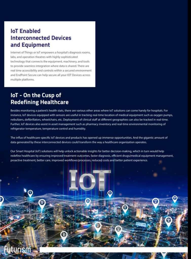 iot enabled interconnected devices and equipment